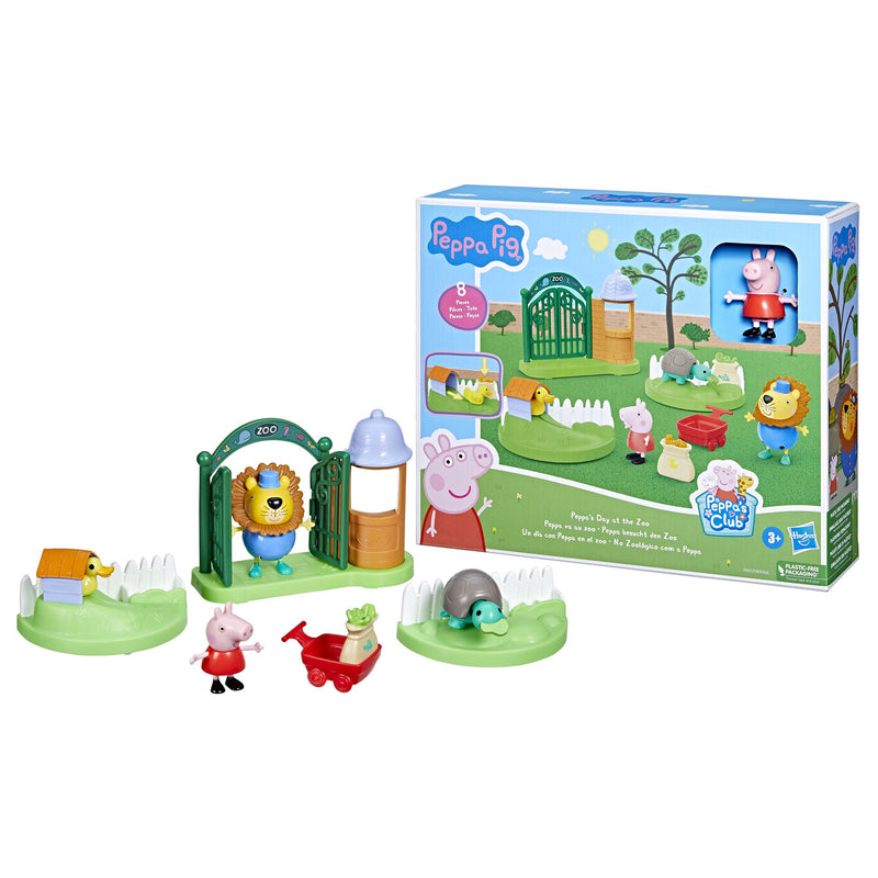 Load image into Gallery viewer, Hasbro Peppa gaat naar de Dierentuin Speelset