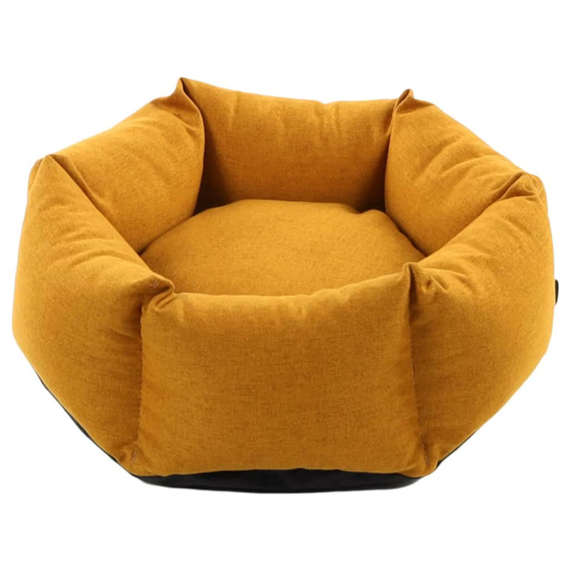 Load image into Gallery viewer, FLAMINGO FLAMINGO Hondenmand met rits Ziva hexagonaal 60x20 cm okerkleurig