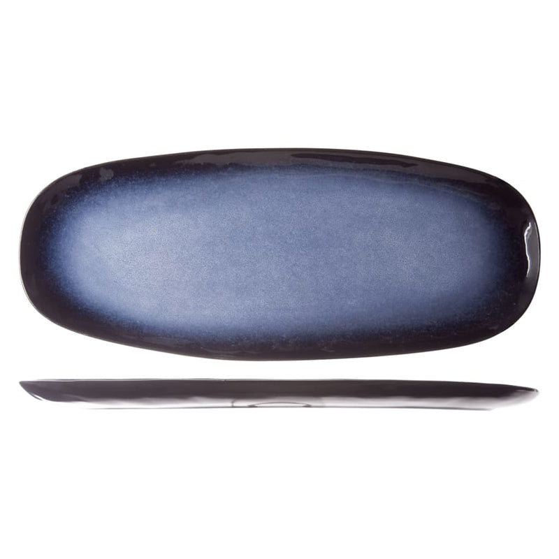 Load image into Gallery viewer, Cosy Trendy Cosy Trendy Bord Sapphire 4 st lang 36,5x15 cm saffierblauw