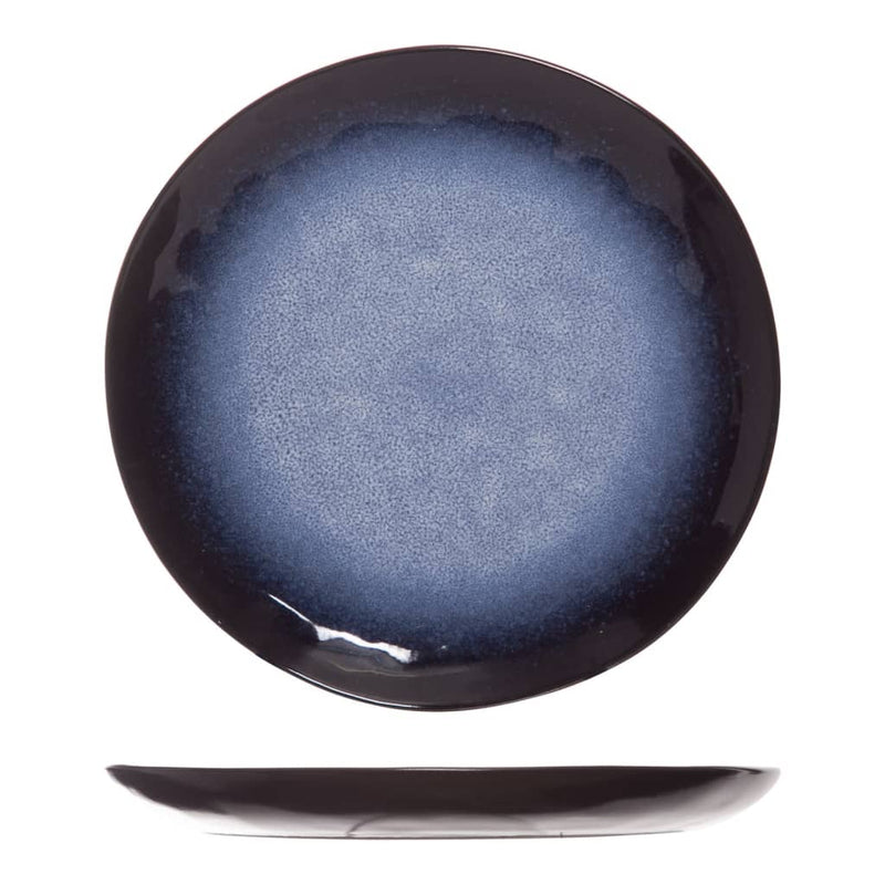 Load image into Gallery viewer, Cosy Trendy Cosy Trendy Dessertbord Sapphire 6 st Ø20 cm saffierblauw