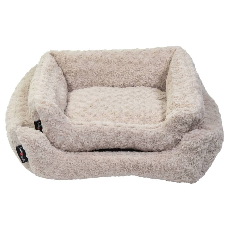 Load image into Gallery viewer, Jack and Vanilla Jack and Vanilla Huisdierenbank Softy S 60x52x18 cm rosette beige