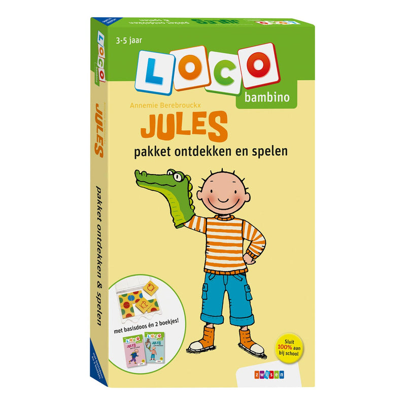 Load image into Gallery viewer, Loco Bambino Pakket Jules Ontdekken en Spelen (3-5 jaar)