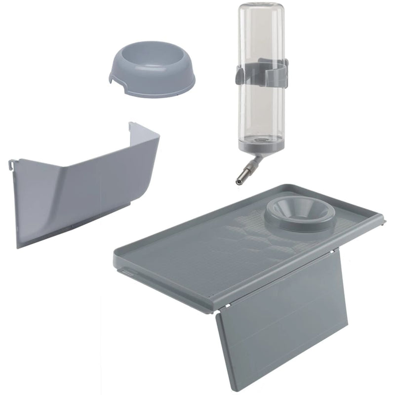 Load image into Gallery viewer, Ferplast Konijnenhok Barn 80 78x48x65 cm rood