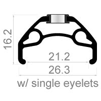 Load image into Gallery viewer, Rodi Velg Blackrock 21 disc 28 29 622 x 21C aluminium 36 gaats 14G zwart