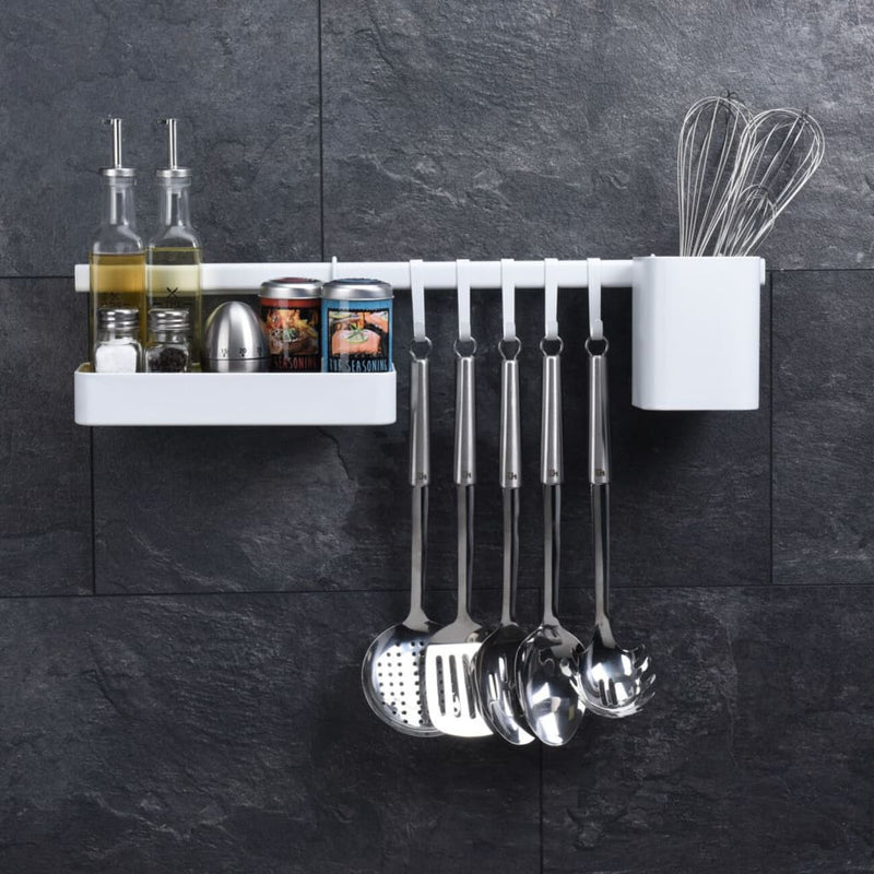 Load image into Gallery viewer, Excellent Houseware Houseware 8-delige Keukenorganizer zwart
