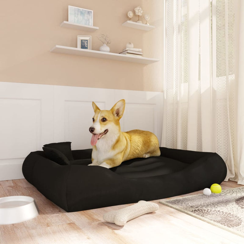 Load image into Gallery viewer, VidaXL Hondenbed met kussens 115x100x20 cm oxford stof zwart