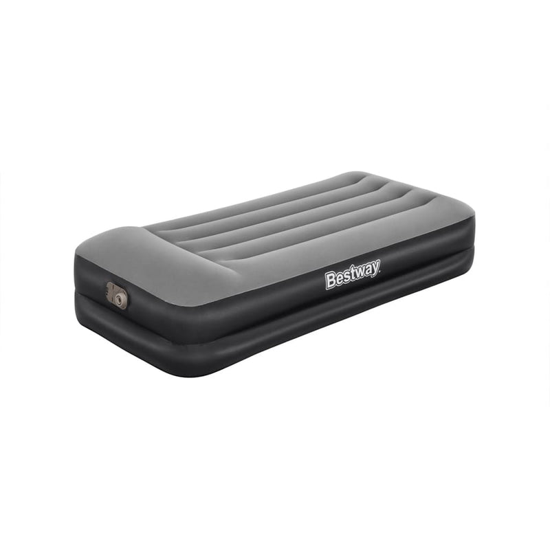 Cargue la imagen en el visor de la galería, Bestway Luchtbed gevlokt met ingebouwde luchtpomp 191x97x46 cm