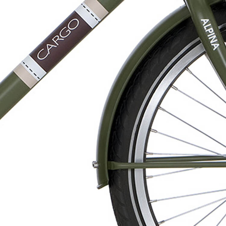 Load image into Gallery viewer, Alpina Spatbord set 22 CG army green matt
