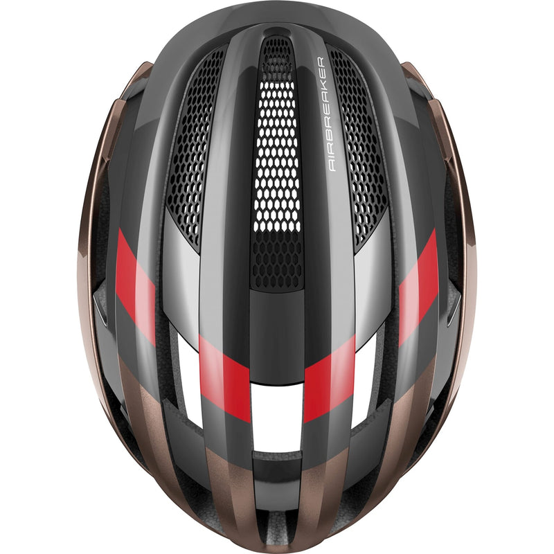 Load image into Gallery viewer, Abus Helm AirBreaker metallic copper M 52-58cm
