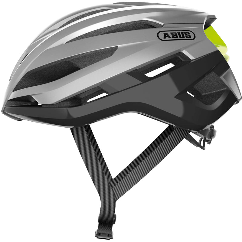 Load image into Gallery viewer, Abus Helm StGoudmChaser gleam Zilver L 59-61cm