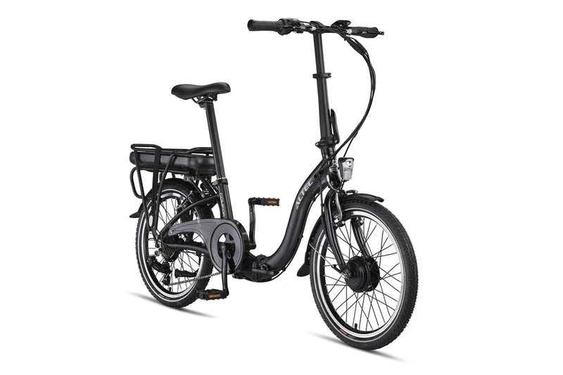 Load image into Gallery viewer, Altec Comfort E-bike Vouwfiets 20 inch 7-spd. 518Wh Mat Zwart M129 40Nm