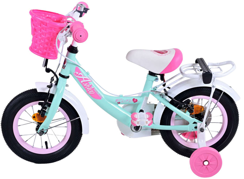 Load image into Gallery viewer, Volare Ashley Kinderfiets Meisjes 12 inch Groen Twee handremmen