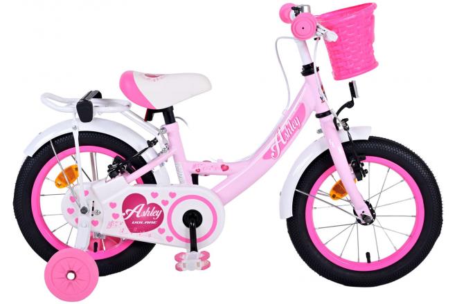 Load image into Gallery viewer, Volare Ashley Kinderfiets Meisjes 14 inch Roze Twee Handremmen