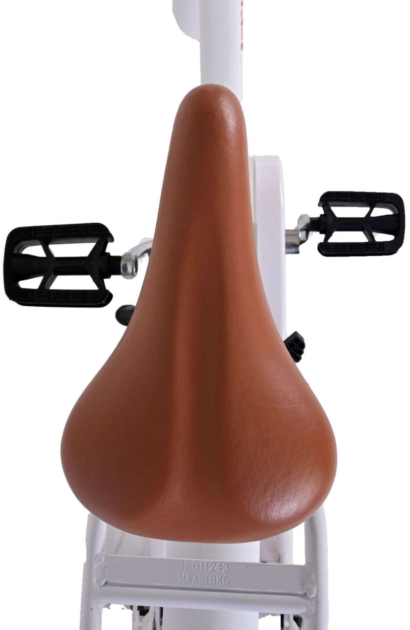 Load image into Gallery viewer, Volare Volare Kinderfiets Meisjes 20 inch Wit Twee handremmen