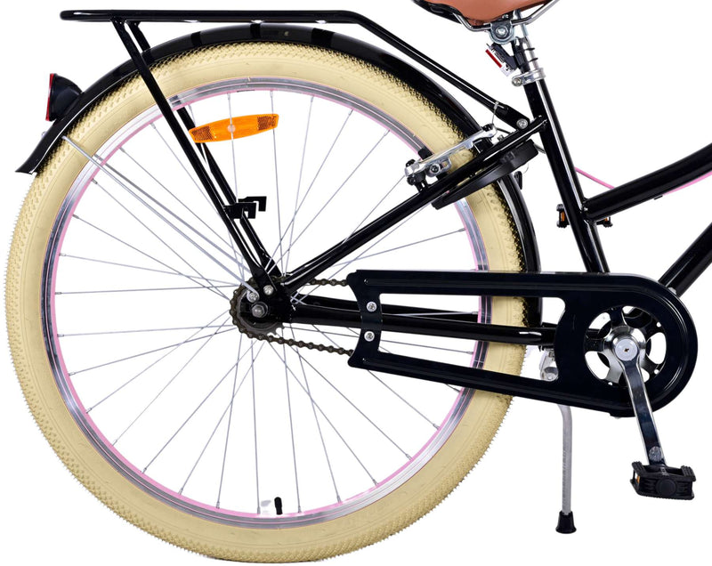Load image into Gallery viewer, Volare Volare Kinderfiets Meisjes 26 inch Zwart Twee handremmen