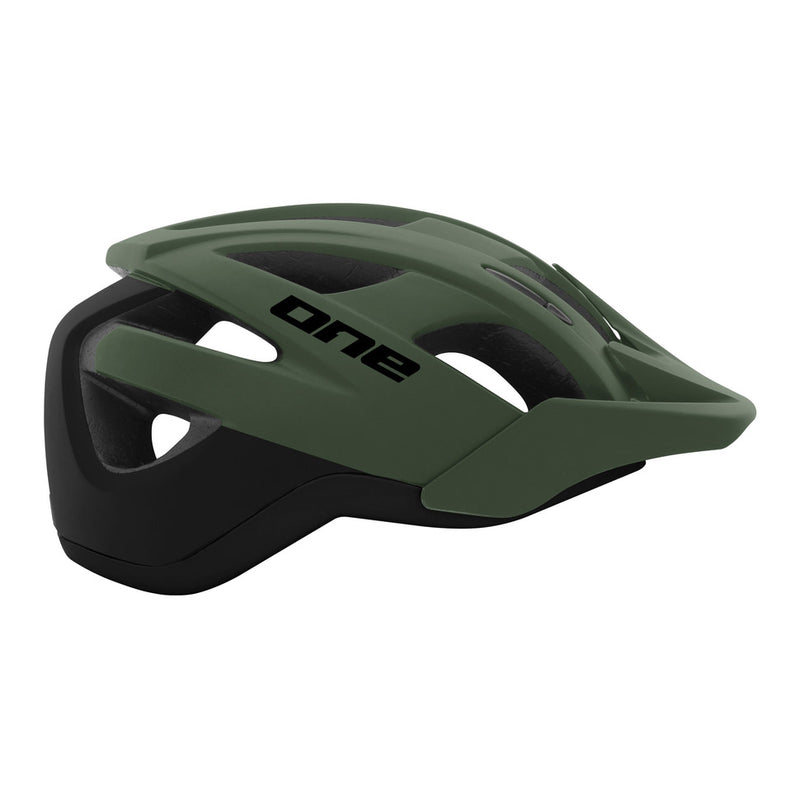 Load image into Gallery viewer, One helm trail pro m l (58-61) black khakki