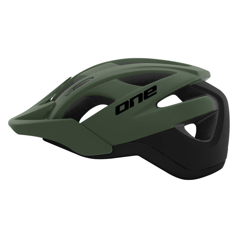 Load image into Gallery viewer, One helm trail pro m l (58-61) black khakki