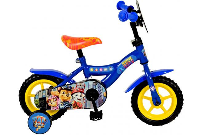 Load image into Gallery viewer, Paw Patrol The Movie Kinderfiets Jongens 10 inch Blauw Doortrapper