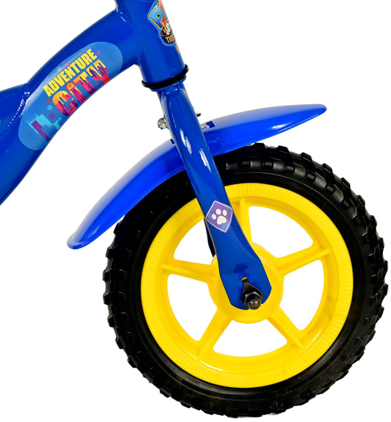 Load image into Gallery viewer, Paw Patrol The Movie Kinderfiets Jongens 10 inch Blauw Doortrapper