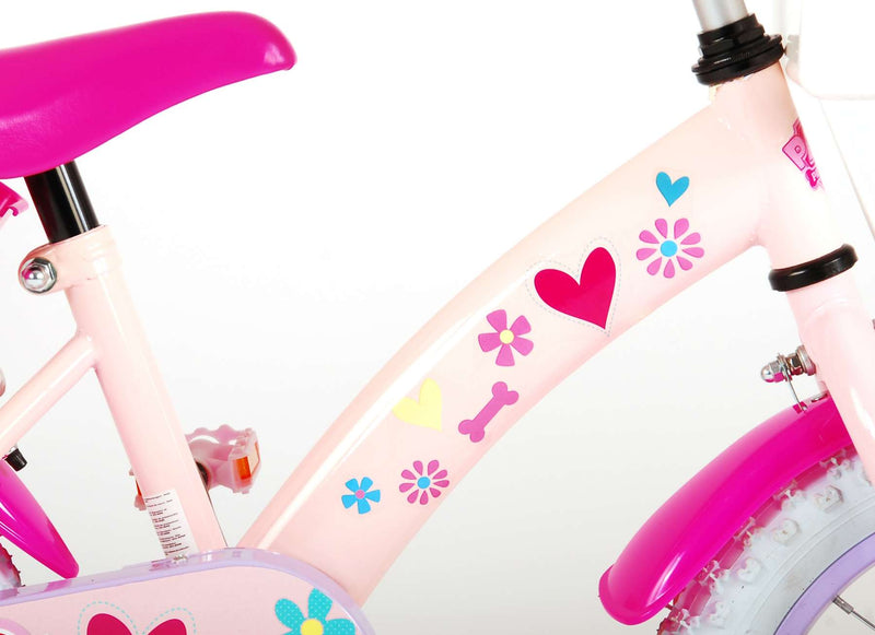 Load image into Gallery viewer, Paw patrol kinderfiets - meisjes - 14 inch - roze