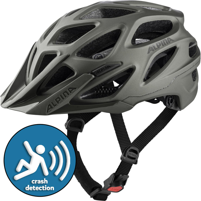 Chargez l'image dans la visionneuse de la galerie, Alpina sports mtb helm mythos 3.0 tocsen 52-57 mat grijs