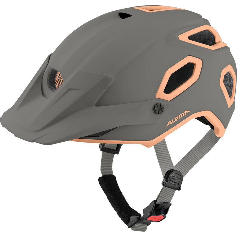 Laden Sie das Bild in Galerie -Viewer, Alpina sports mtb helm croot mips 52-57 mat grijs roze