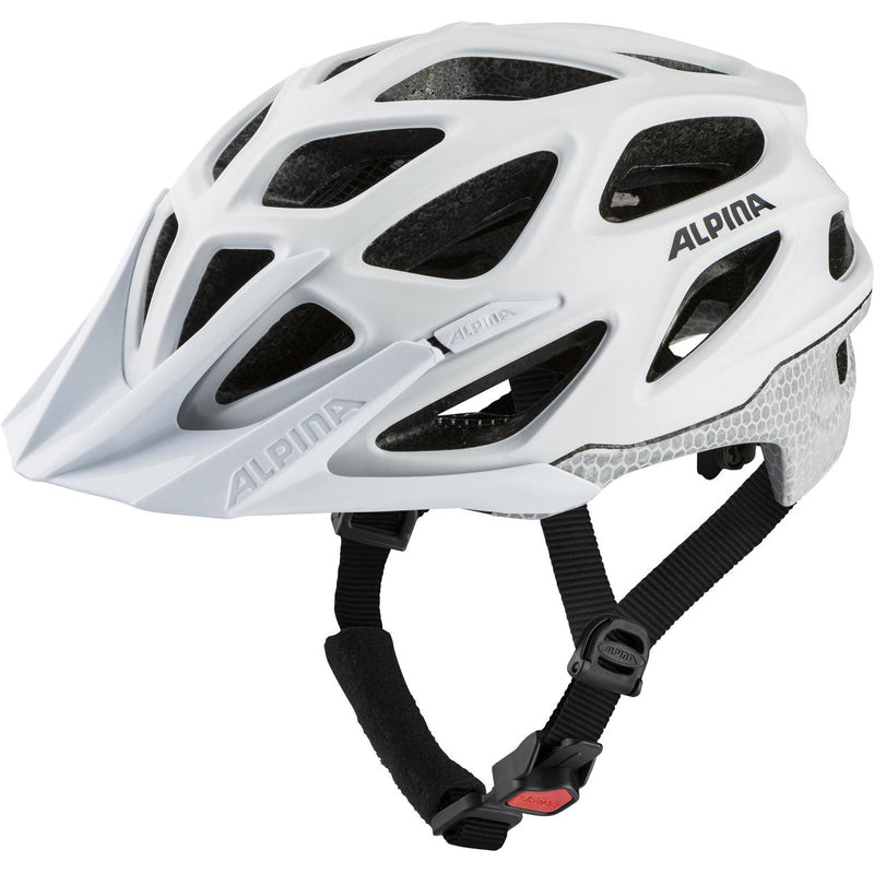 Load image into Gallery viewer, Alpina sports mtb helm mythos reflective 52-57 wit