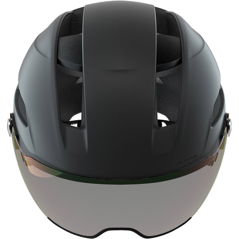 Cargue la imagen en el visor de la galería, Alpina sports urban helm soho visor v 52-56 mat zwart