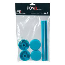 Load image into Gallery viewer, Saccon etalage showstandaard stylingset pony blauw