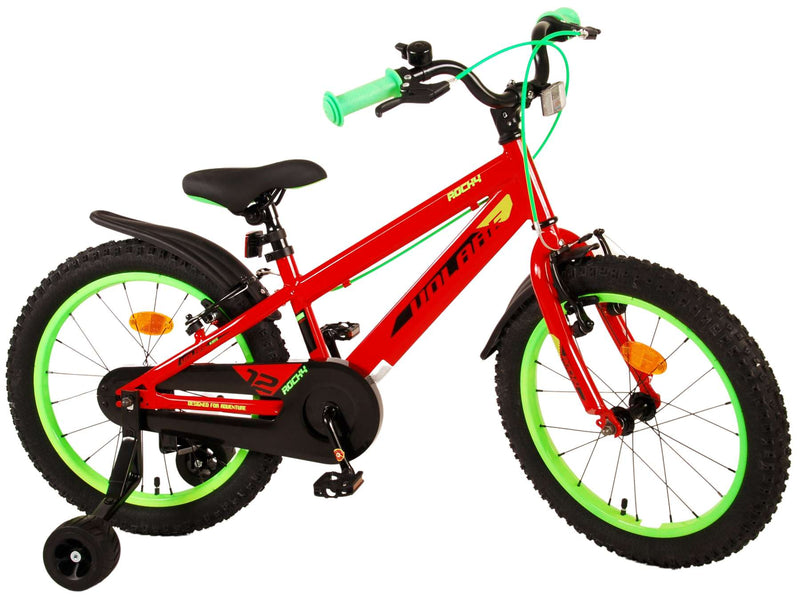 Load image into Gallery viewer, Volare Rocky Kinderfiets Jongens 18 inch Rood Twee handremmen