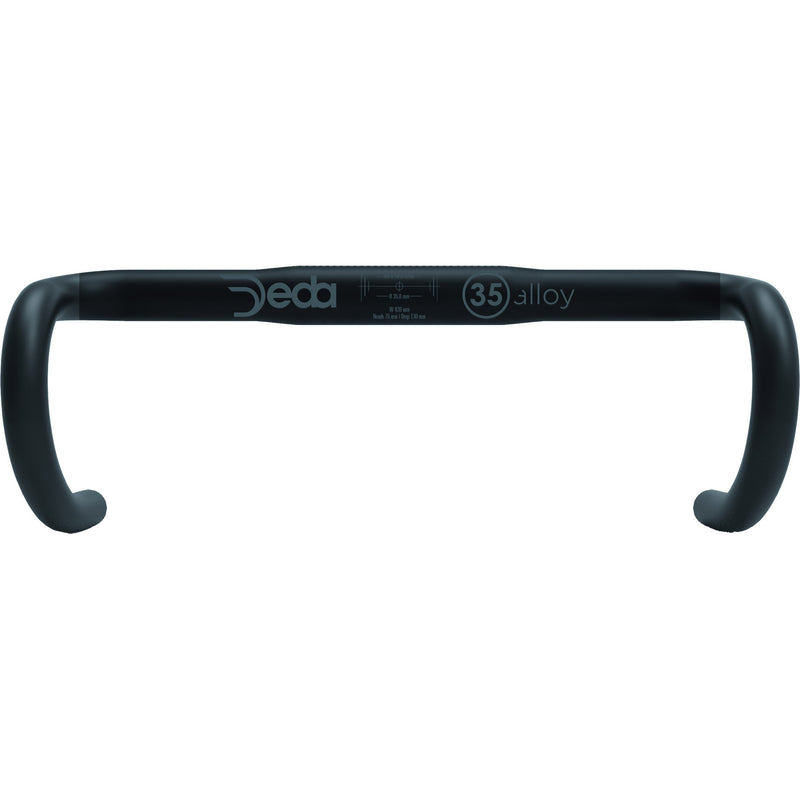 Load image into Gallery viewer, Deda stuur m35 rhm 42cm aluminium zwart