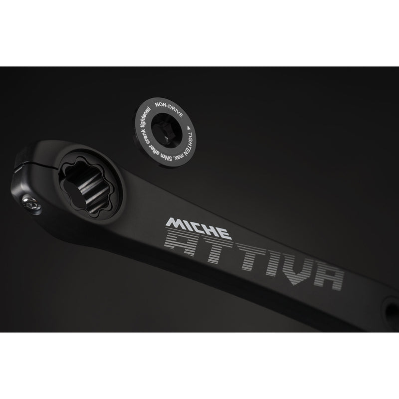 Load image into Gallery viewer, Miche crankset attiva met srm powermeter 175mm 34 50 boxed