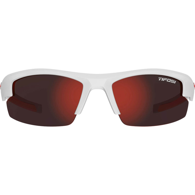 Load image into Gallery viewer, Tifosi Bril ShutOut mat wit rood (XS S)
