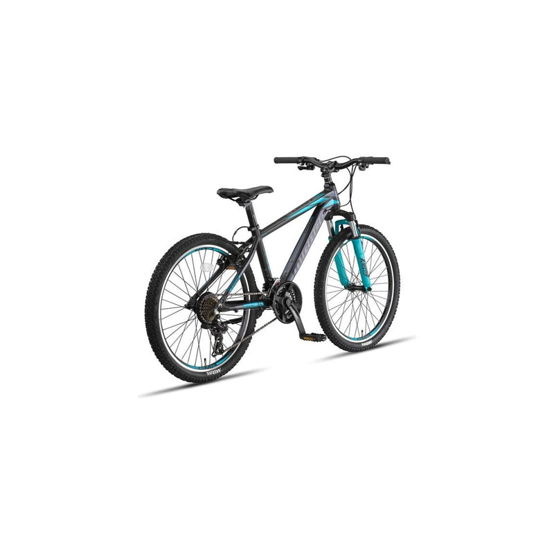 Load image into Gallery viewer, Umit Umit 24 inch MTB Black -Turquoise *** IN PRIJS VERLAAGD ***