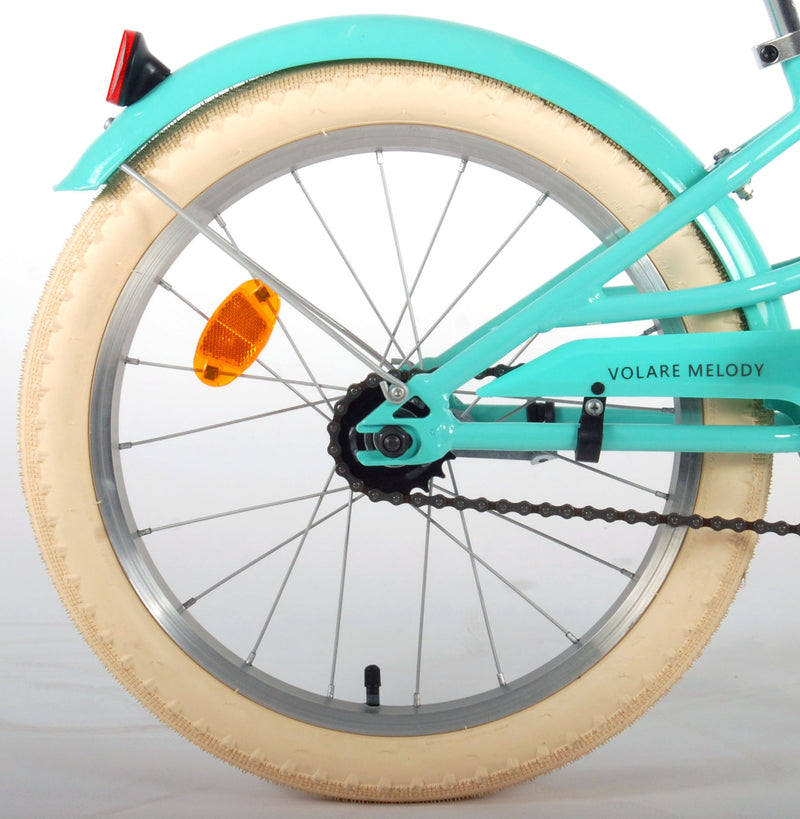 Load image into Gallery viewer, Volare Melody Kinderfiets Meisjes 18 inch Turquoise Prime Collection