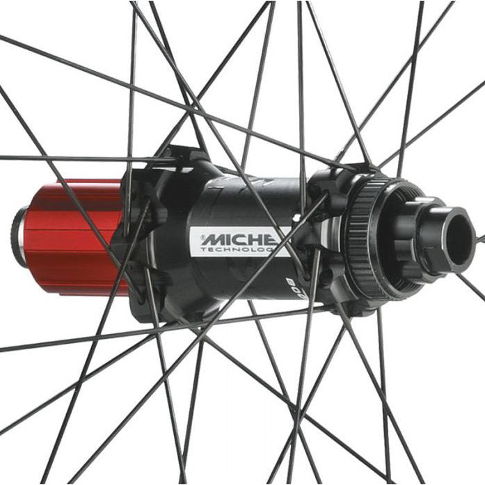 Load image into Gallery viewer, Miche achterwiel 29 k4 regular steekas 142 shim center lock