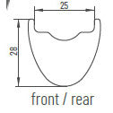 Load image into Gallery viewer, Miche achterwiel 29 k4 regular steekas 142 shim center lock