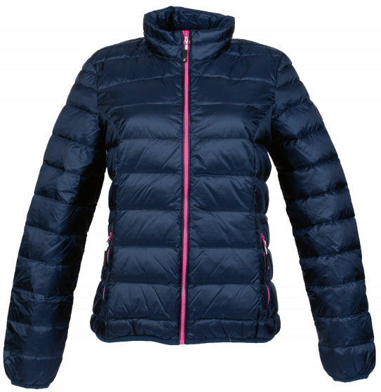 Load image into Gallery viewer, Alvivo Outdoorjack Helsinki dames nylon dons navy maat XS