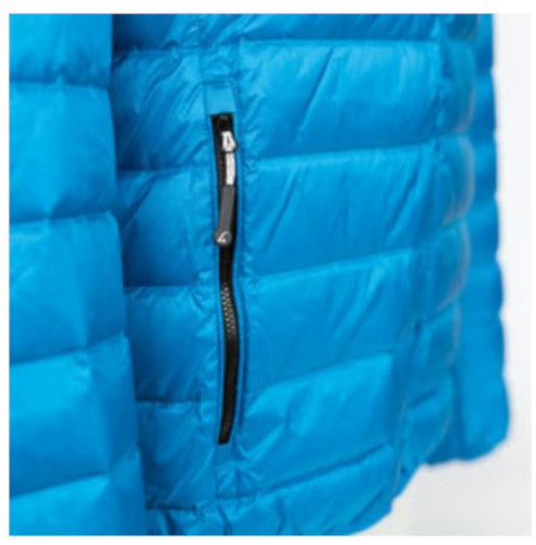 Load image into Gallery viewer, Alvivo Outdoorjas Aberdeen dames nylon blauw zwart maat 3XL