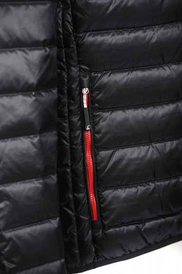 Load image into Gallery viewer, Alvivo Outdoorjas Workuta heren nylon zwart rood maat XS