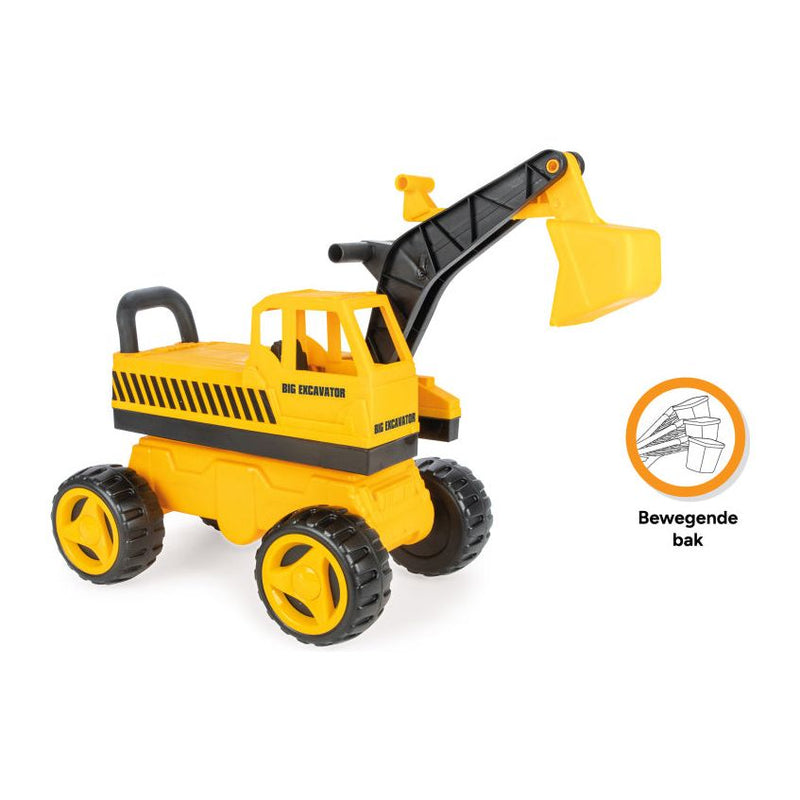 Load image into Gallery viewer, Big graafmachine geel zwart