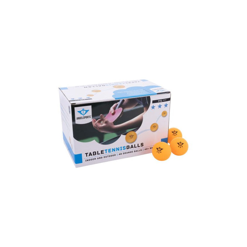 Load image into Gallery viewer, Angel sports TT ballen 3 ster competitie 40 mm 48 stuks oranje