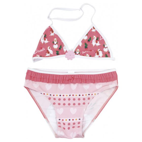 Load image into Gallery viewer, Arditex Bikini Llama triangle meisjes polyester roze maat 14 jaar