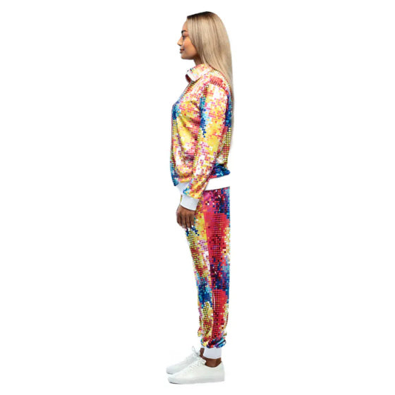 Load image into Gallery viewer, Boland Disco babe trainingspak dames multicolor maat M
