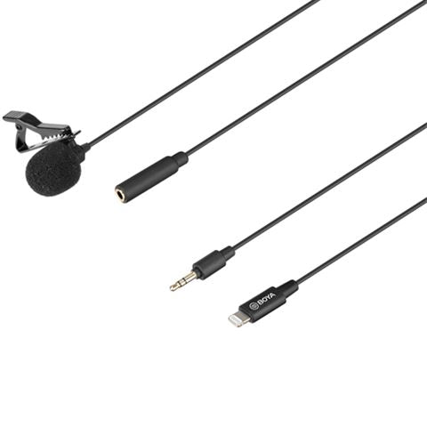 Load image into Gallery viewer, Boya Clip-on Lavalier Microfoon BY-M2 voor iOS