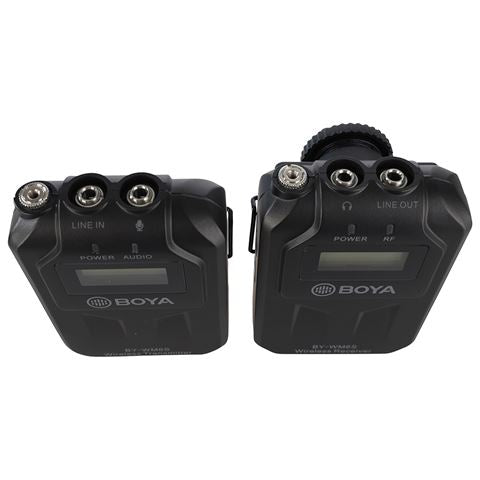 Load image into Gallery viewer, Boya UHF Duo Lavalier Microfoon Draadloos BY-WM6S