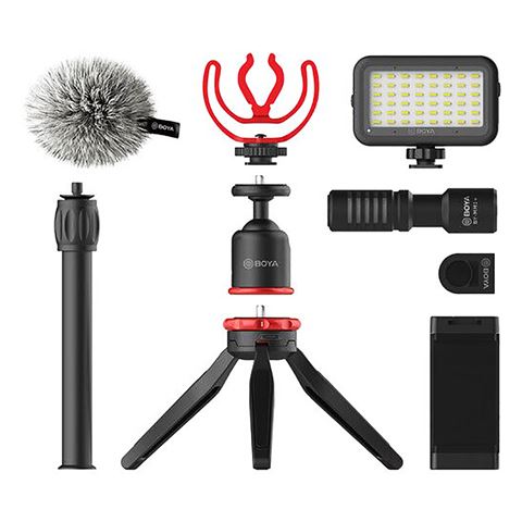 Load image into Gallery viewer, Boya Universele Smartphone Video Set BY-VG350