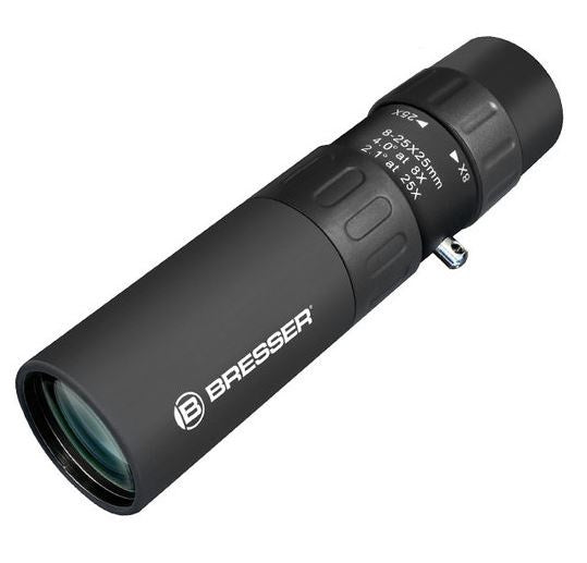 Load image into Gallery viewer, Bresser Monoculair Zoomer 8-25x25 zwart