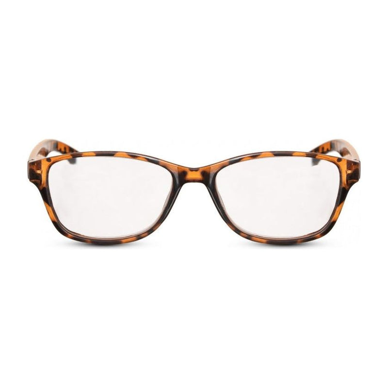 Load image into Gallery viewer, Cwi Leesbril unisex rechthoekig bruin (CWI4000) sterkte +2.5