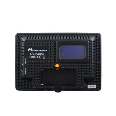 Load image into Gallery viewer, Falcon Eyes Bi-Color LED Lamp Set Dimbaar DV-240SL-K1 incl. Accu